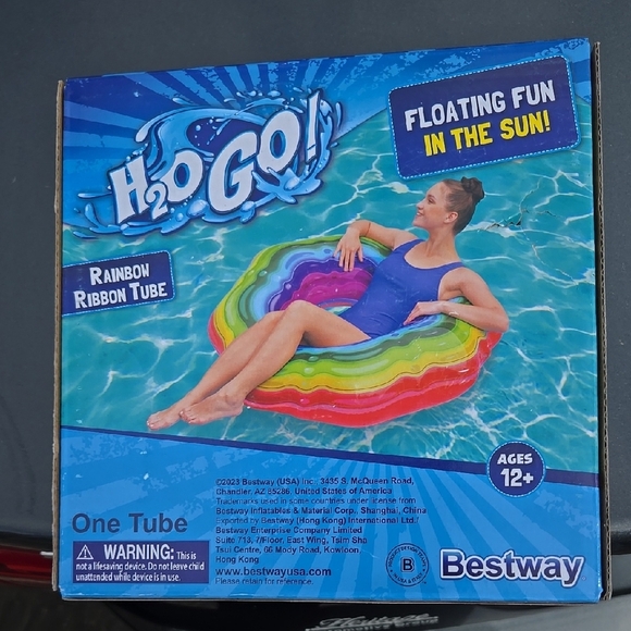 Bestway H2O Go! Rainbow Ribbon Tube - Picture 1 of 6